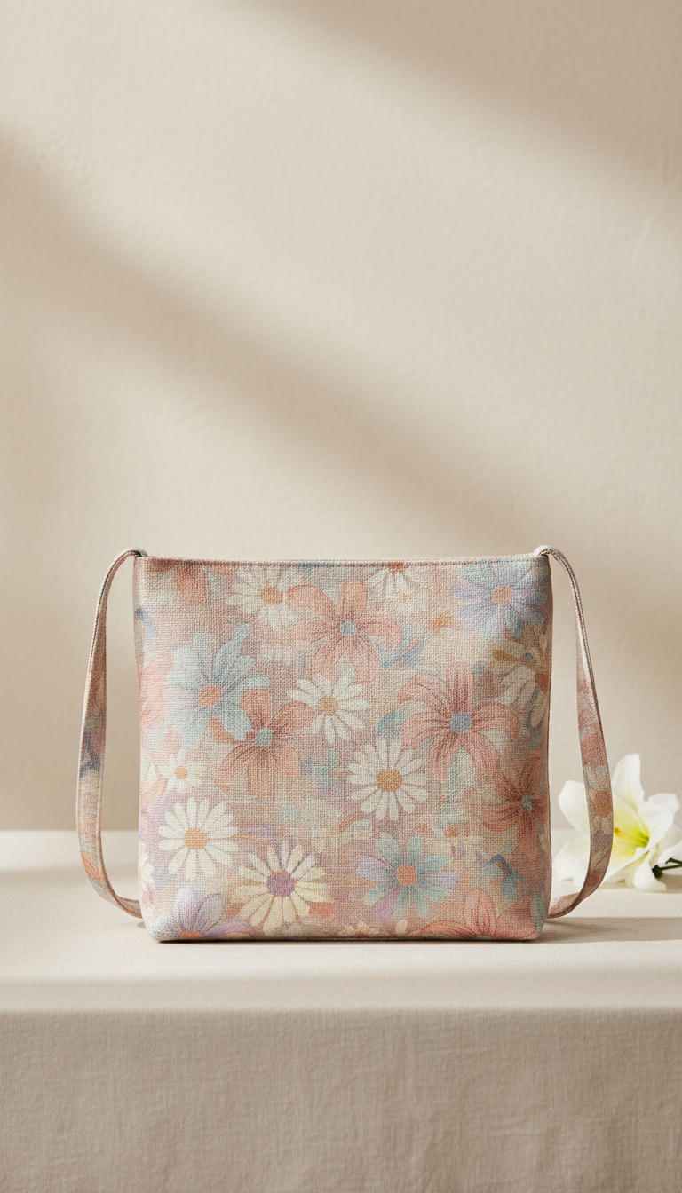 Garden Blush Soft Hue Crossbody Bag